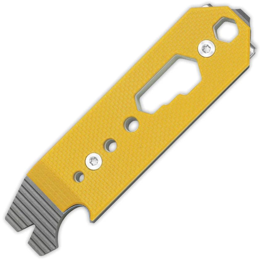Kizer Pac Bar Multi Tool EDC Versatile Compact With G10 Handles Ruler Pry Bar Bottle Opener by Kizer Cutlery