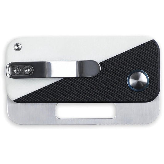 Kizer Cutlery Walnut Folder EDC Knife V2592N1 G10 Handle 2.75 Inch Closed 1.88 Inch Satin Bohler N690 Blade Pocket Clip by Kizer Cutlery