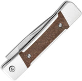Kizer Cutlery Little Grand Slip Joint Premium EDC Knife With Nitro V Blade And Mkuruti Wood Inlay by Kizer Cutlery