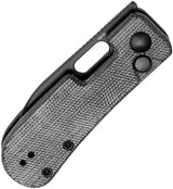 Kizer Cutlery Banish Button Lock Knife Black 154CM Sheepsfoot 3.13in Closed For EDC Enthusiasts by Kizer Cutlery