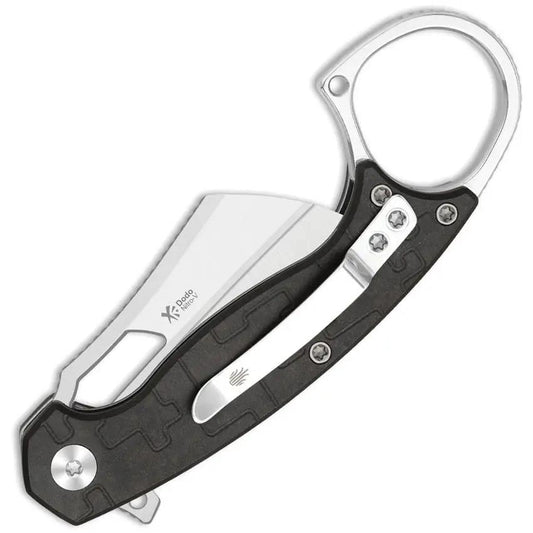 Kizer Cutlery Dodo Linerlock Richlite EDC Karambit Folding Knife for Enthusiasts with Nitro V Blade by Kizer Cutlery