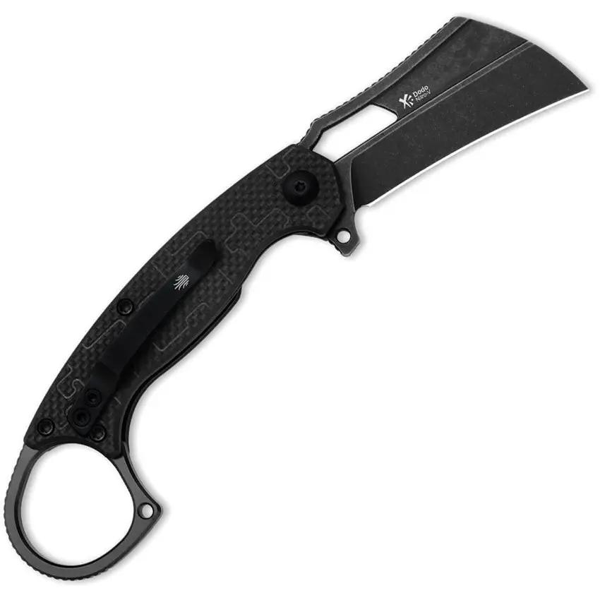 Kizer Cutlery Dodo Linerlock Knife Nitro V Blade 4.5in Closed G10 Handle For EDC Enthusiasts by Kizer Cutlery