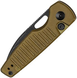 Kizer Cutlery Parakeet Button Lock Knife With PEI Handle Nitro V Blade EDC Ready by Kizer Cutlery