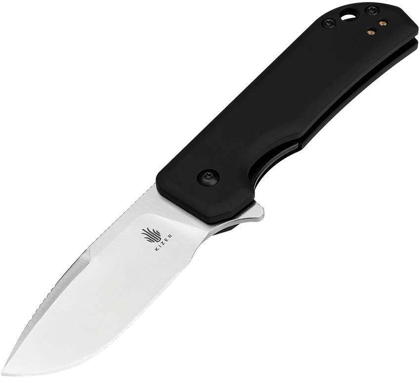 Kizer Cutlery Nice Guy Linerlock Black V3011A2 by Kizer Cutlery