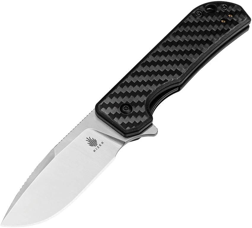 Kizer Cutlery Nice Guy Linerlock CF V3011C1 by Kizer Cutlery