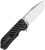 Kizer Nice Guy Liner Lock Knife Carbon Fiber G10 Handle Nitro V Steel 2.88 Inch Satin Blade For EDC Enthusiasts by Kizer Cutlery