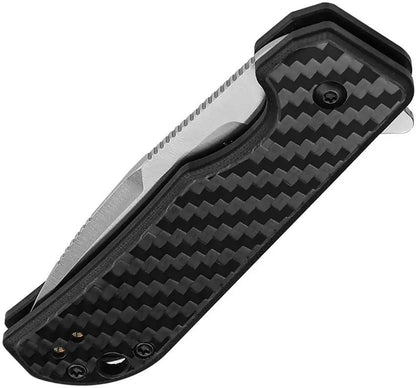 Kizer Nice Guy Liner Lock Knife Carbon Fiber G10 Handle Nitro V Steel 2.88 Inch Satin Blade For EDC Enthusiasts by Kizer Cutlery