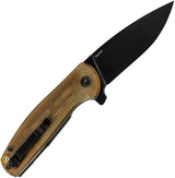 Kizer Cutlery Gemini Linerlock Knife Nitro V Blade PEI Handle Extended Tang For EDC Enthusiasts by Kizer Cutlery