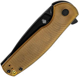 Kizer Cutlery Gemini Linerlock Knife Nitro V Blade PEI Handle Extended Tang For EDC Enthusiasts by Kizer Cutlery