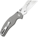 Kizer Cutlery C01C Uti 1 Button Lock Gray EDC Knife With Six Replaceable Blades Included by Kizer Cutlery