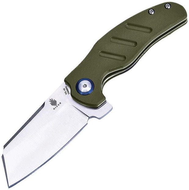 Kizer Cutlery Mini C01C Linerlock Green V3488-A2 by Kizer Cutlery