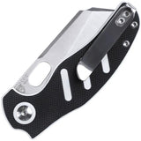 Kizer Cutlery Mini Sheepdog Linerlock Knife 3.5 Inch Closed 154CM Satin Blade Premium Compact EDC Enthusiasts by Kizer Cutlery