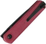 Kizer Cutlery Feist Linerlock Knife Red Micarta Handle 154CM Blade High Performance EDC For Enthusiasts by Kizer Cutlery