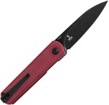 Kizer Cutlery Feist Linerlock Knife Red Micarta Handle 154CM Blade High Performance EDC For Enthusiasts by Kizer Cutlery