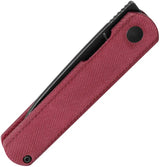 Kizer Cutlery Feist Linerlock Knife Red Micarta Handle 154CM Blade High Performance EDC For Enthusiasts by Kizer Cutlery