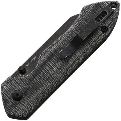 Kizer Cutlery Guru Liner Lock Micarta 154CM 3in Blade EDC Knife for Collectors for Everyday Carry Enthusiasts by Kizer Cutlery