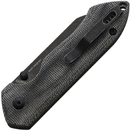 Kizer Cutlery Guru Liner Lock Micarta 154CM 3in Blade EDC Knife for Collectors for Everyday Carry Enthusiasts by Kizer Cutlery