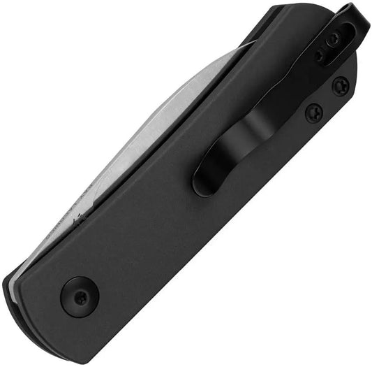 Kizer Yorkie Slip Joint Knife Nitro V Blade 2.5 Inch Satin Gray Aluminum EDC Pocket Clip by Kizer Cutlery