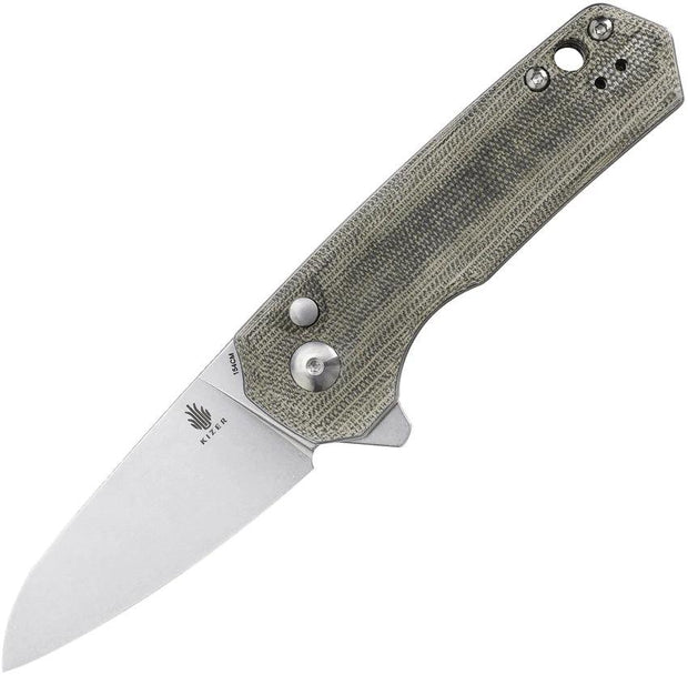 Kizer Cutlery Lieb M Linerlock Micarta V3541C1 by Kizer Cutlery