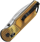 Kizer Cutlery Assassin Clutch Lock Knife Nitro V Three Inch Blade PEI Handle Premium Build EDC Enthusiasts by Kizer Cutlery