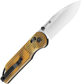 Kizer Cutlery Assassin Clutch Lock Knife Nitro V Three Inch Blade PEI Handle Premium Build EDC Enthusiasts by Kizer Cutlery
