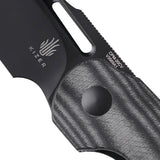 Kizer Cutlery October Linerlock Knife CPM 20CV Blade Micarta Handle for EDC Enthusiasts by Kizer Cutlery