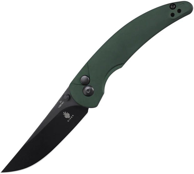 Kizer Cutlery Chili Pepper Button Lock V3601A1 by Kizer Cutlery