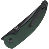 Kizer Chili Pepper Button Lock Knife V3601A1 Premium CPM3V Blade Green Aluminum Handle For EDC Enthusiasts by Kizer Cutlery