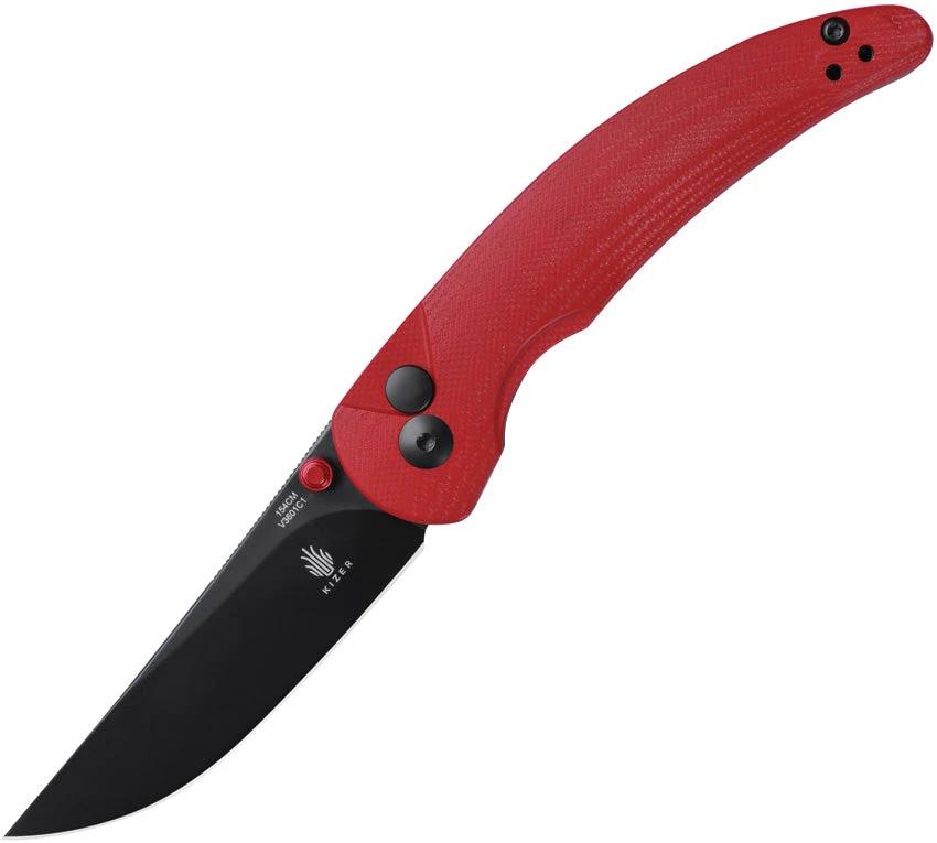 Kizer Cutlery Chili Pepper Button Lock V3601C1 by Kizer Cutlery