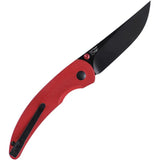 Kizer Chili Pepper Button Lock Folding Knife V3601C1 154CM Blade Red G10 Handle for EDC Enthusiasts by Kizer Cutlery