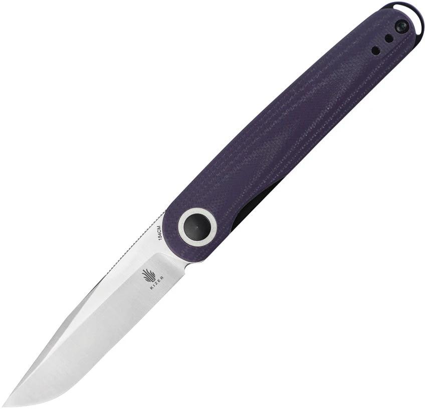 Kizer Cutlery Squidward Linerlock Purple V3604C1 by Kizer Cutlery