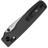 Kizer Cutlery Original 2 Clutch Lock Knife Gray 14C28N Satin Blade Aluminum Handle EDC by Kizer Cutlery