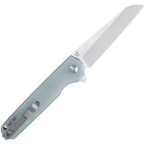 Kizer Cutlery LP Linerlock Jade G10 Knife With Three And A Quarter Inch Satin 154CM Blade For EDC Enthusiasts by Kizer Cutlery
