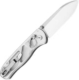 Kizer Cutlery Drop Bear Clutch Knife With Acrylic Handle Nitro V Steel EDC Friendly by Kizer Cutlery