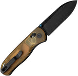 Kizer Cutlery Drop Bear Clutch Lock Knife Nitro V Blade Yellow PEI Handle EDC Enthusiast by Kizer Cutlery