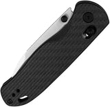 Kizer Cutlery Drop Bear Clutch Lock CF V3641A3 Premium EDC Knife With 3Inch Satin Nitro V Blade Carbon Fiber G10 Handle by Kizer Cutlery