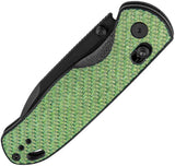 Kizer Cutlery Drop Bear Clutch Knife CF Handle Premium Nitro V Steel 3in Blade For EDC Fans by Kizer Cutlery