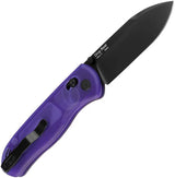 Kizer Cutlery Drop Bear Clutch Lock Knife Nitro V Steel 3 Inch Blade With Premium Blue PC Handle For EDC Enthusiasts by Kizer Cutlery