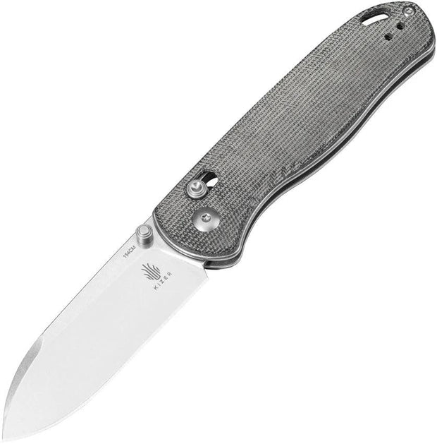 Kizer Cutlery Drop Bear Axis Lock Micarta V3619C3 by Kizer Cutlery