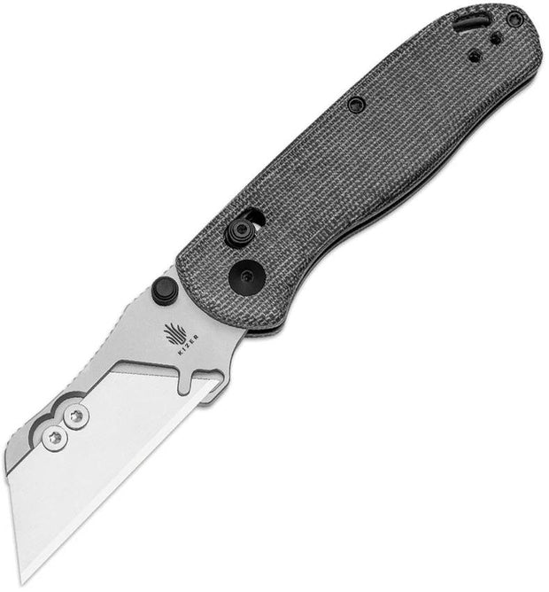 Kizer Cutlery Drop Bear Utility Clutch Lock Folding Knife With Replaceable Blades 10 Extras For EDC Enthusiasts by Kizer Cutlery