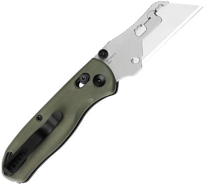 Kizer Cutlery Drop Bear Utility Clutch Lock EDC Knife With Replaceable Blades Includes 10 Extras For EDC Fans by Kizer Cutlery