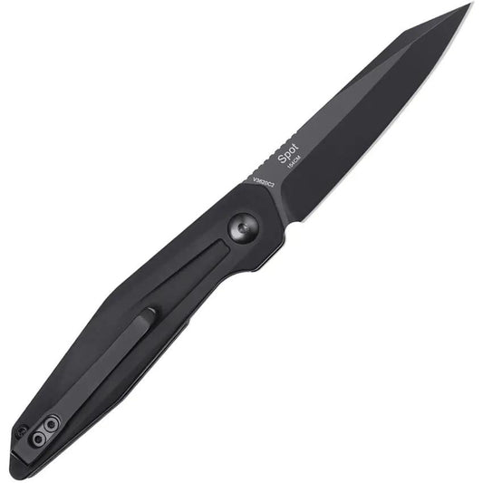 Kizer Folding Knife Spot Linerlock Black Aluminum Handle 154CM Blade EDC Ready Everyday Carry by Kizer Cutlery