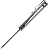 Kizer Bugai Linerlock Knife CPM-3V Black Micarta Handle for EDC Enthusiasts 3.13in Blade by Kizer Cutlery