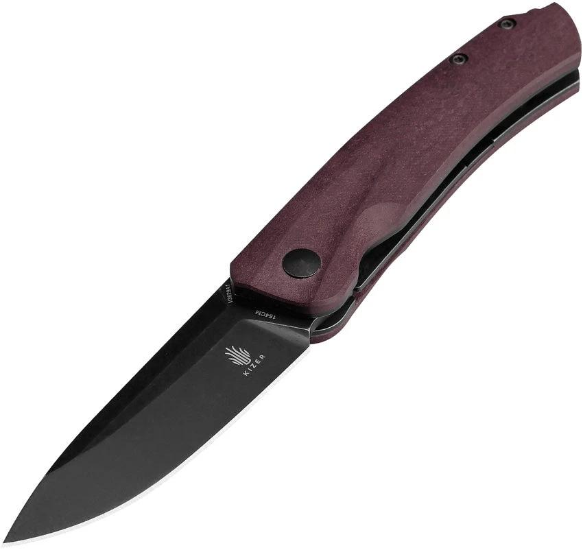 Kizer Cutlery Agressor Linerlock Richlite V3629A1 by Kizer Cutlery