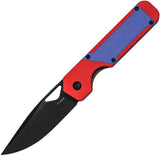Kizer Cutlery Militaw Framelock Red/Blue V3634A2 by Kizer Cutlery
