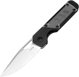 Kizer Cutlery Mini Militaw Framelock Blk V3634SA3 by Kizer Cutlery