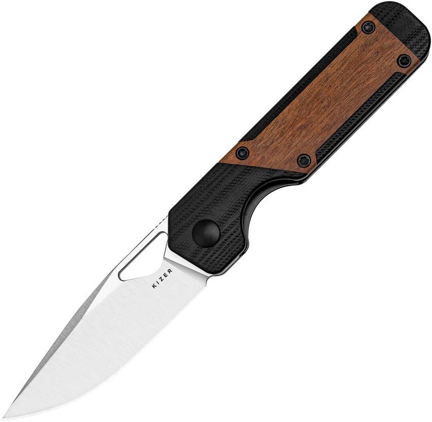 Kizer Cutlery Mini Militaw Framelock Blk V3634SA4 by Kizer Cutlery