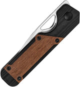 Kizer Mini Militaw Framelock Knife Nitro V Steel Black G10 Mikuruti Inlay EDC Friendly by Kizer Cutlery