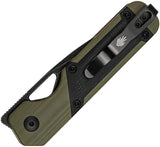 Kizer Cutlery Mini Militaw Framelock Nitro V Blade Green G10 EDC Knife For Everyday Carry by Kizer Cutlery