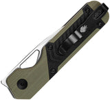 Kizer Cutlery Mini Militaw Framelock EDC Knife With Nitro V Blade And Green G10 For Everyday Carry by Kizer Cutlery